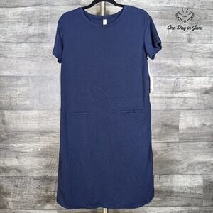 Stylus Short Sleeve T Shirt Dress Size S